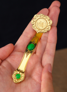 如意摆件招財合祥事事如意客厅風水家居装饰Q工艺品办公室摆设