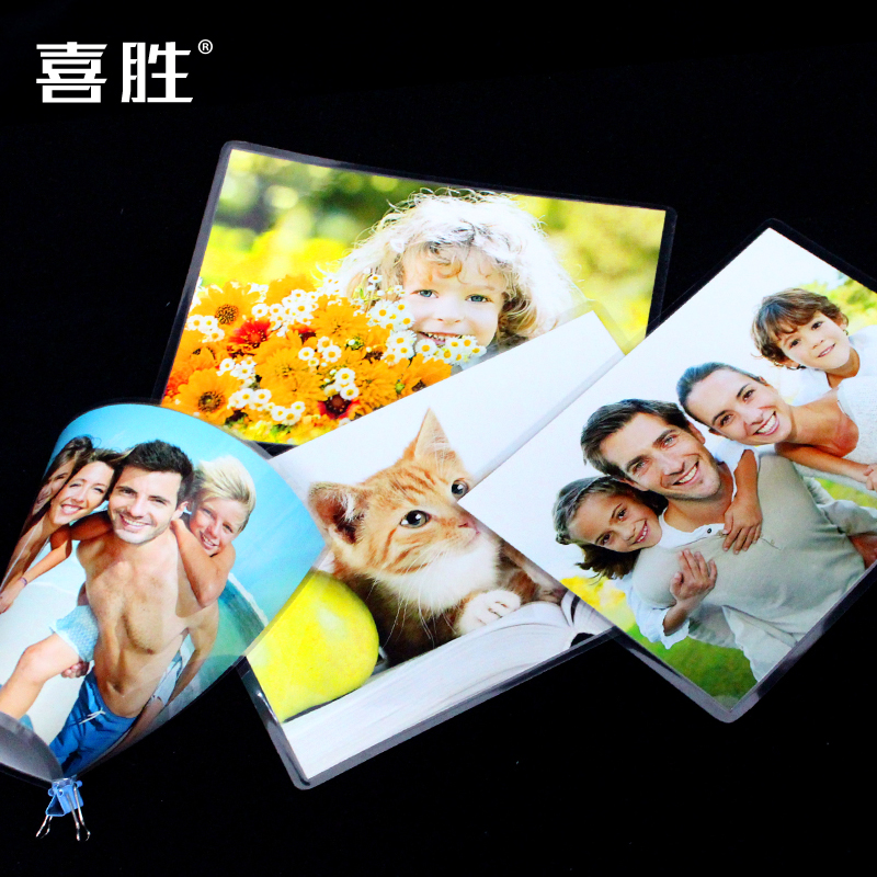 塑封膜A4照片护卡膜Ah3菜单证件过塑纸10寸相片保护膜6寸透明防水 - 图3