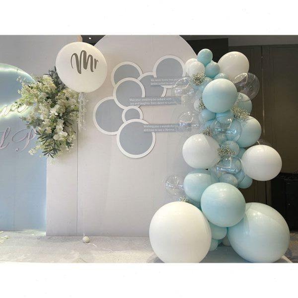 生日布置背景板复古绿牛油果绿色订婚求婚周岁气球装饰情人节kt板,淘宝优惠券,粉丝福利购,淘宝优惠卷