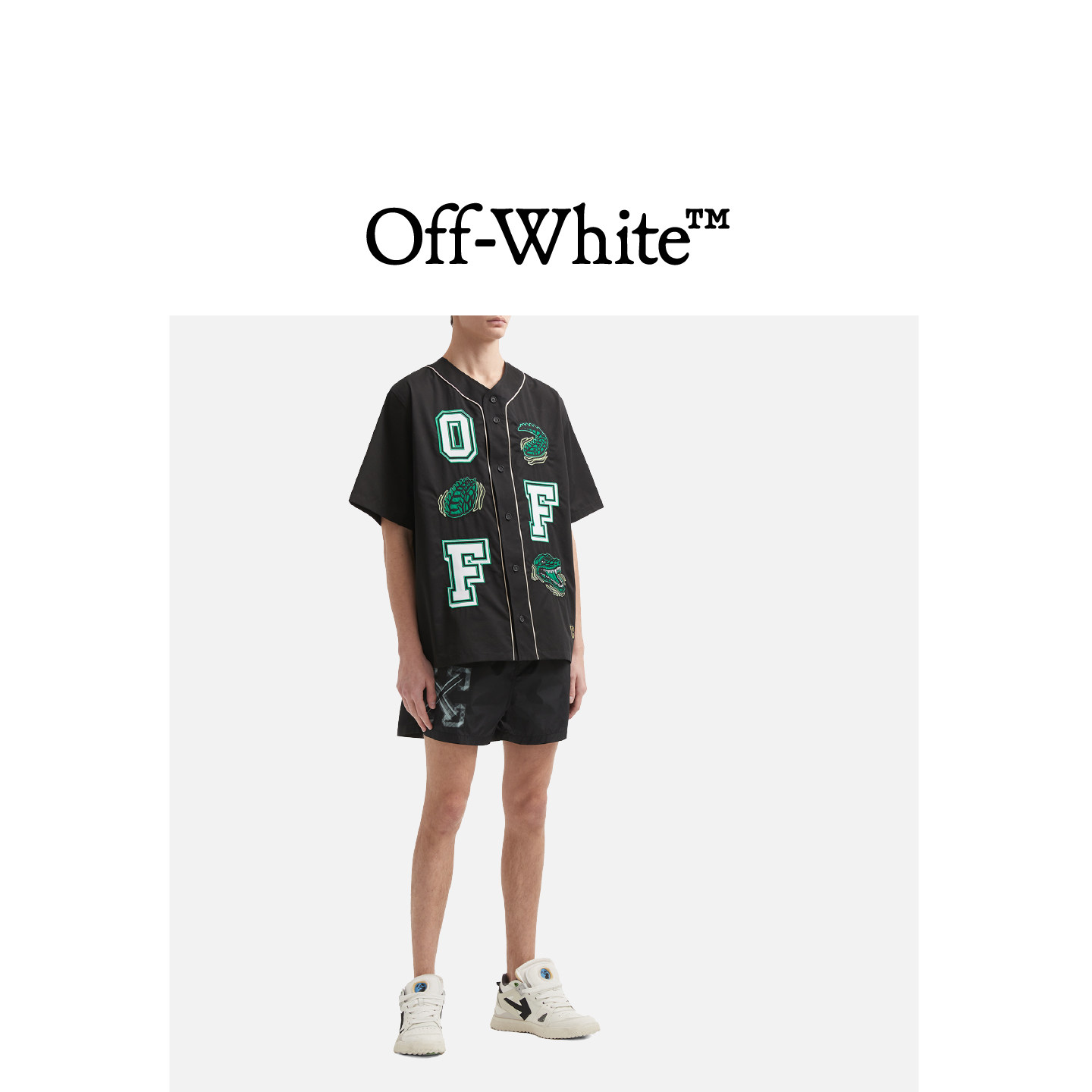 OFF-WHITE c/o VIRGIL ABLOH™男装箭头印花运动短裤014SMO,淘宝优惠券,粉丝福利购,淘宝优惠卷