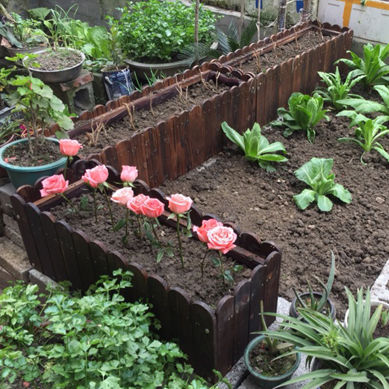 防腐木花b箱户外阳台种菜盆实木长方形花盆家用大号庭院碳化种植,淘宝优惠券,粉丝福利购,淘宝优惠卷