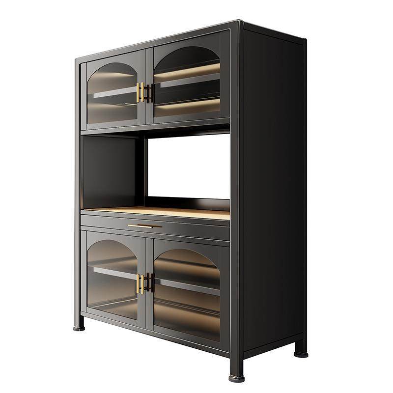 新款多功能落地厨房餐边柜多层厨具收纳微波炉烤箱电器置物架,淘宝优惠券,粉丝福利购,淘宝优惠卷