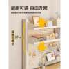 Desktop bookshelves hole board table storage rack student desk study desk computer desk clip storage rack multi-layer