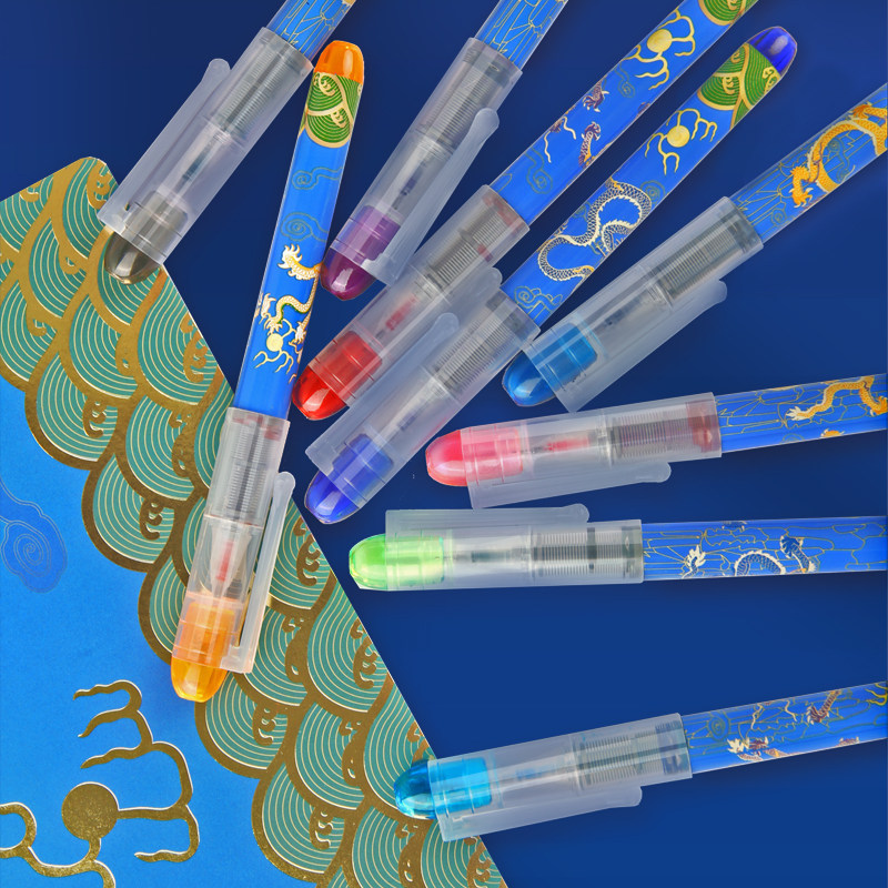 People's Gift Kowloon Huazhang Straight Liquid Gel Pen