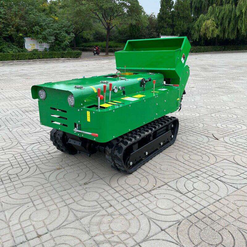 Household self-propelled fruit tree trenching machine, crawler-type mountain hill trenching machine, pastoral management micro-tiller