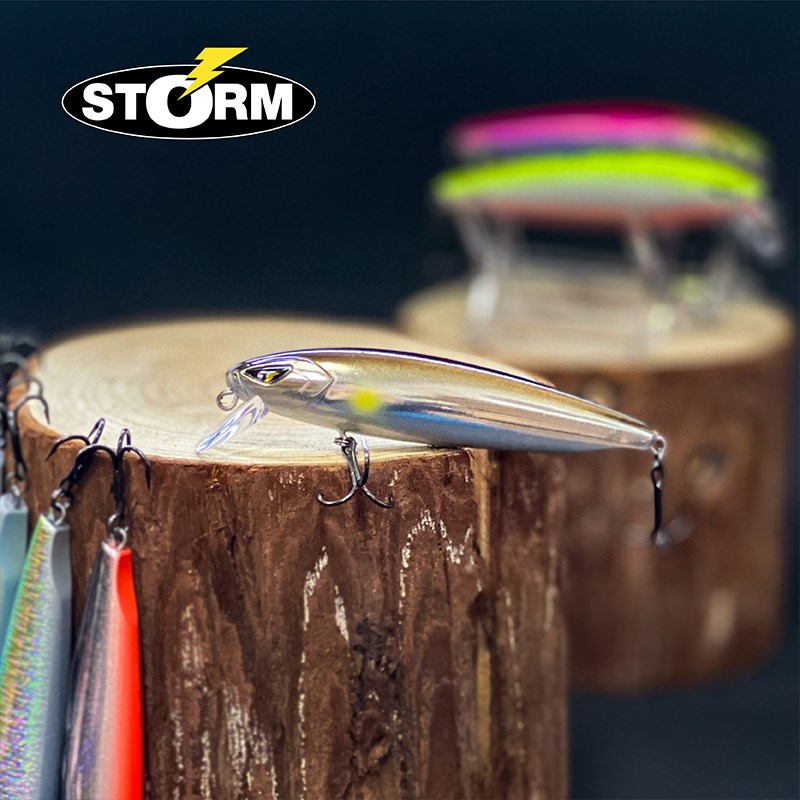 STORM世尊SRM系列沉水米诺路亚饵假饵远投仿生泥鳅饵翘嘴鲈鱼饵 - 图2