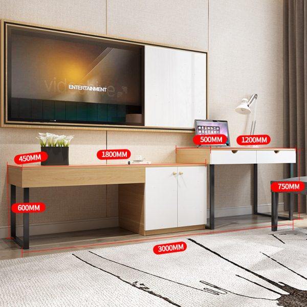 宾馆公寓酒店旅馆电视柜写字台行李架 酒店家具标间民宿全套,淘宝优惠券,粉丝福利购,淘宝优惠卷