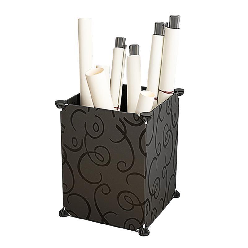 画桶收纳盒装字画大号小号装画桶书画国画画缸收纳纸筒画桶管 - 图3