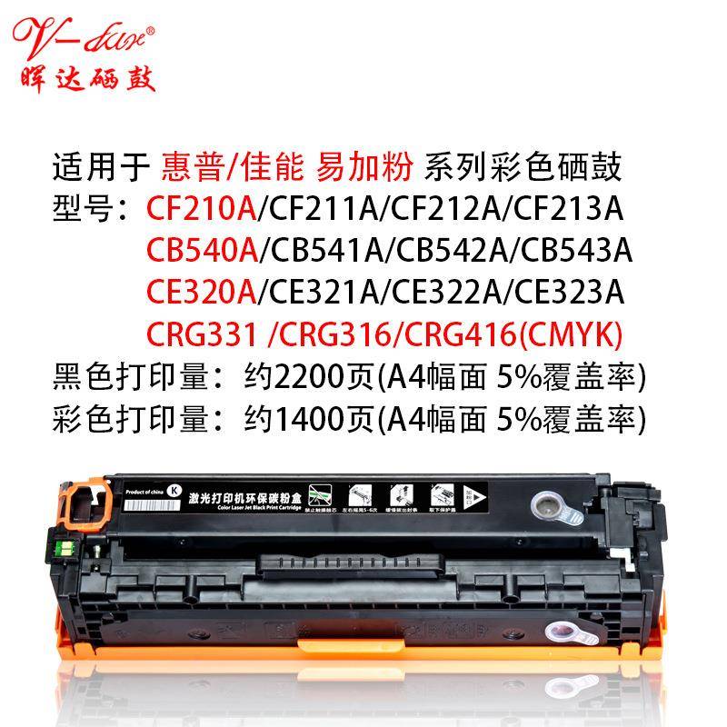 晖达适用M251N硒鼓HP1215200CP1215131AM276nwCF210A540a331 - 图0