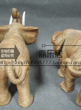 石湾公仔陶瓷大象创意家居客厅博古架电视柜摆件开业乔迁工艺礼品