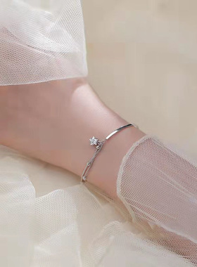 感手链女ins不掉色闺蜜可水洗小众设计超仙学生手环手镯礼物