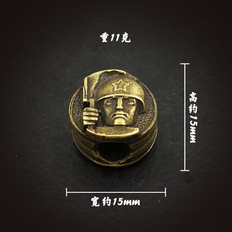 新款黄铜复古小蜜蜂毒蛇兵人刀具DIY伞绳坠刀坠手链扣挂链饰品,淘宝优惠券,粉丝福利购,淘宝优惠卷