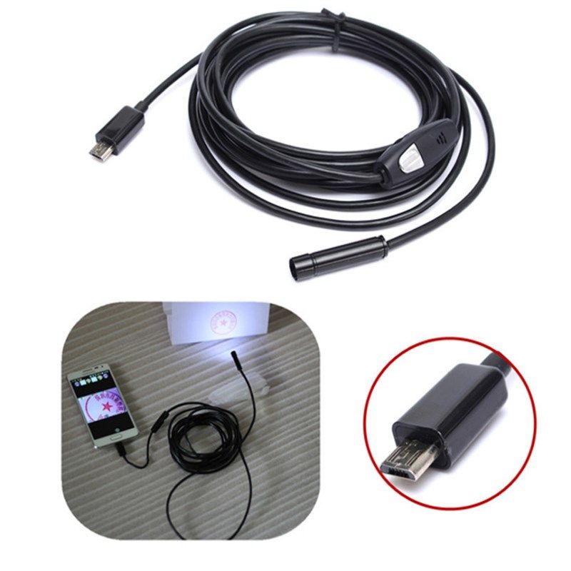 厂家5.5mm安卓usb手机内窥镜汽车电子工业检测视频高清防水便携式,淘宝优惠券,粉丝福利购,淘宝优惠卷