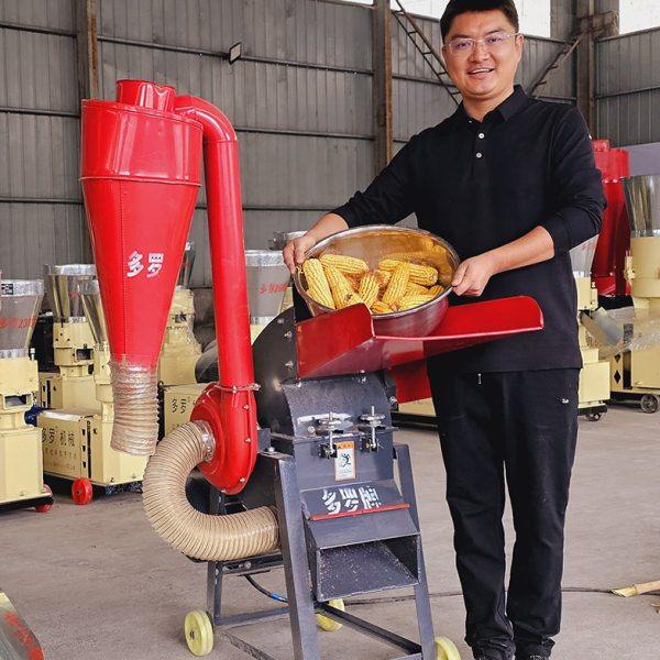 除尘器款小型草浆机牧草超细粉碎揉丝机玉米棒子磨粉养猪鸡鸭草浆,淘宝优惠券,粉丝福利购,淘宝优惠卷