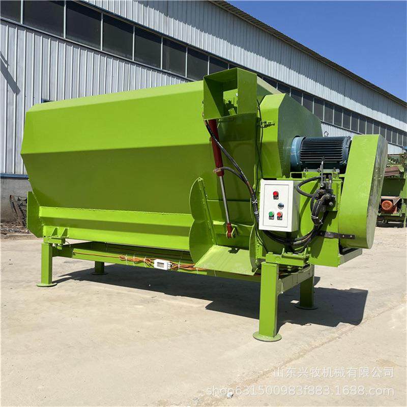 全日粮草料搅拌备料机养殖牛羊饲草拌料混合机卧式TMR粉碎搅草机,淘宝优惠券,粉丝福利购,淘宝优惠卷