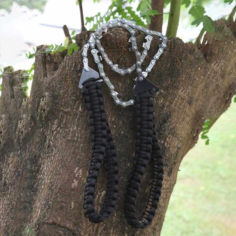 户外伞绳手拉链锯园林伐木链锯便捷折叠链锯户外求生线锯,淘宝优惠券,粉丝福利购,淘宝优惠卷