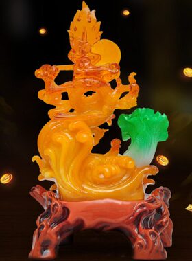 龙摆件开业礼品办公室办公桌公司前台饭店家居装饰品工艺品商铺