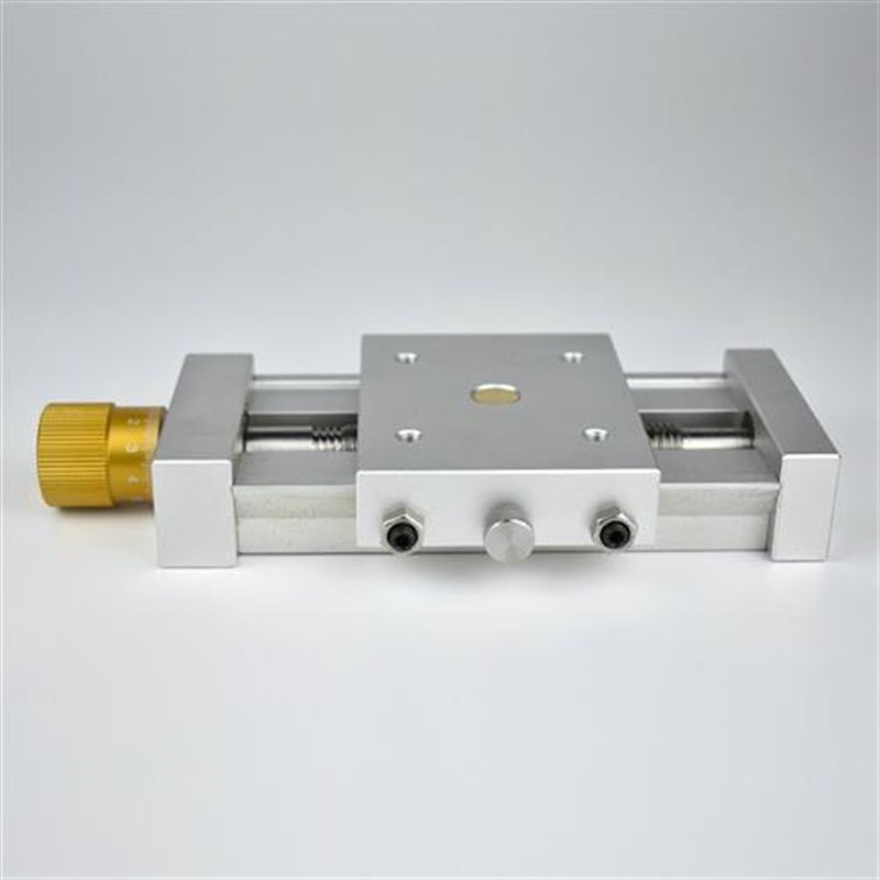 精密不绣纲丝杆i一维手动调节滑台焊接微调工作台燕尾拖板直线模 - 图1