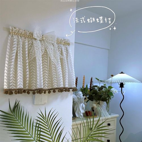 网红电表箱遮挡帘遮挡神器遮丑帘魔术贴挂布装饰防尘布帘蕾丝挂毯 - 图3