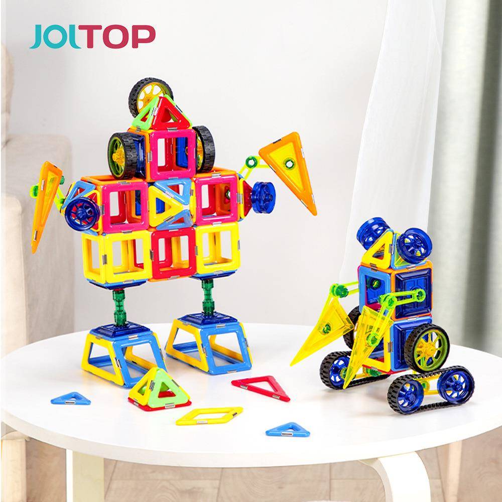 科博磁力片强磁磁铁玩具磁力积木儿童磁吸散片磁性强磁套装 - 图0