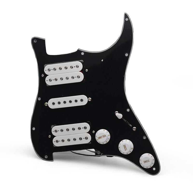 ST双单双电吉他护板前盖板线路总成珍珠色面板拾音器总成2t1v电子 - 图0