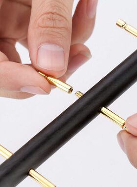 12针复古毛笔架笔挂展示架创意新中式文房四宝红木工艺品书房摆件