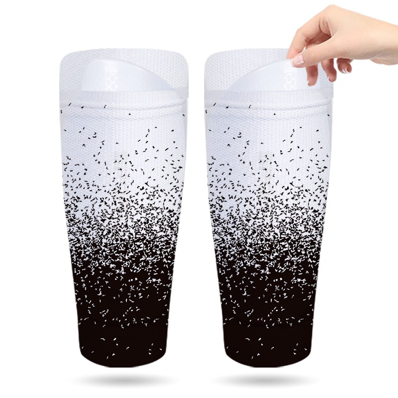 足球护腿板袜套插板护小腿固定套专业护具成人儿童护胫长筒防滑款 - 图3