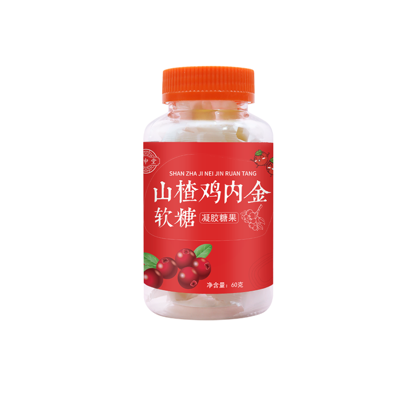 山楂鸡内金软糖独立包装3瓶