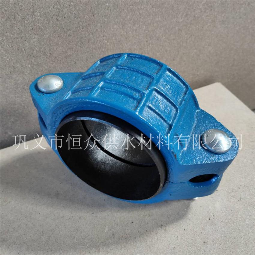 恒众供应卡箍式柔性管接头、钢制式卡箍伸缩接头 - 图1