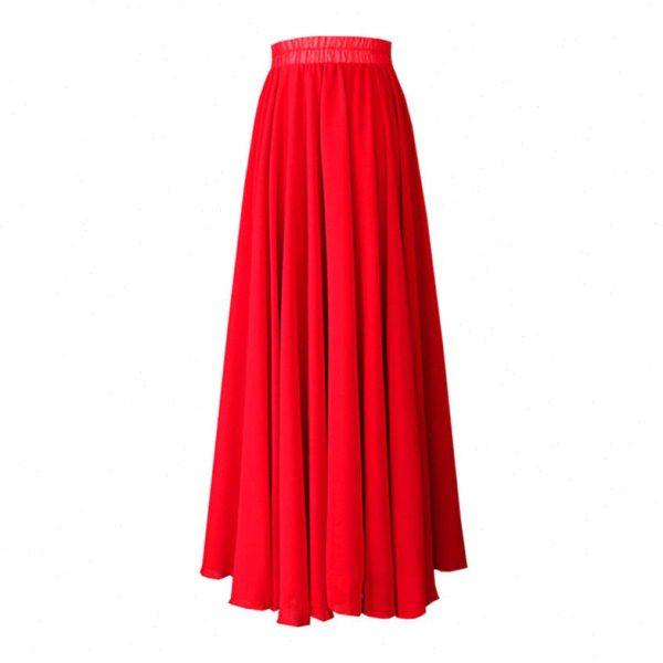 云裳我和我的祖国飘逸雪纺裙广场舞裙跳舞裙广场舞高腰长裙720度,淘宝优惠券,粉丝福利购,淘宝优惠卷