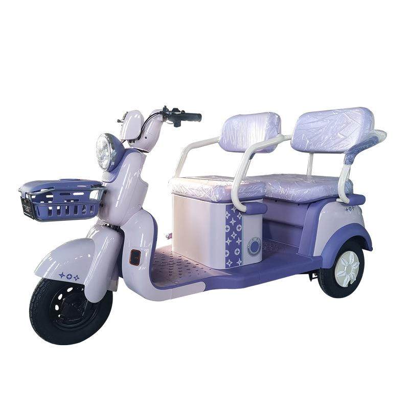 电动三轮车小型家用接送孩子三轮车销量飙升后座可变货箱三轮车 - 图3