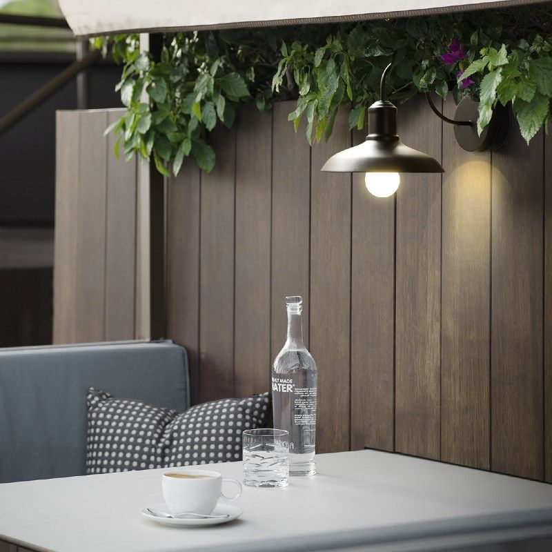 户外防水壁灯太阳能超亮工业风复古阳台庭院灯室外感X应花园外墙,淘宝优惠券,粉丝福利购,淘宝优惠卷