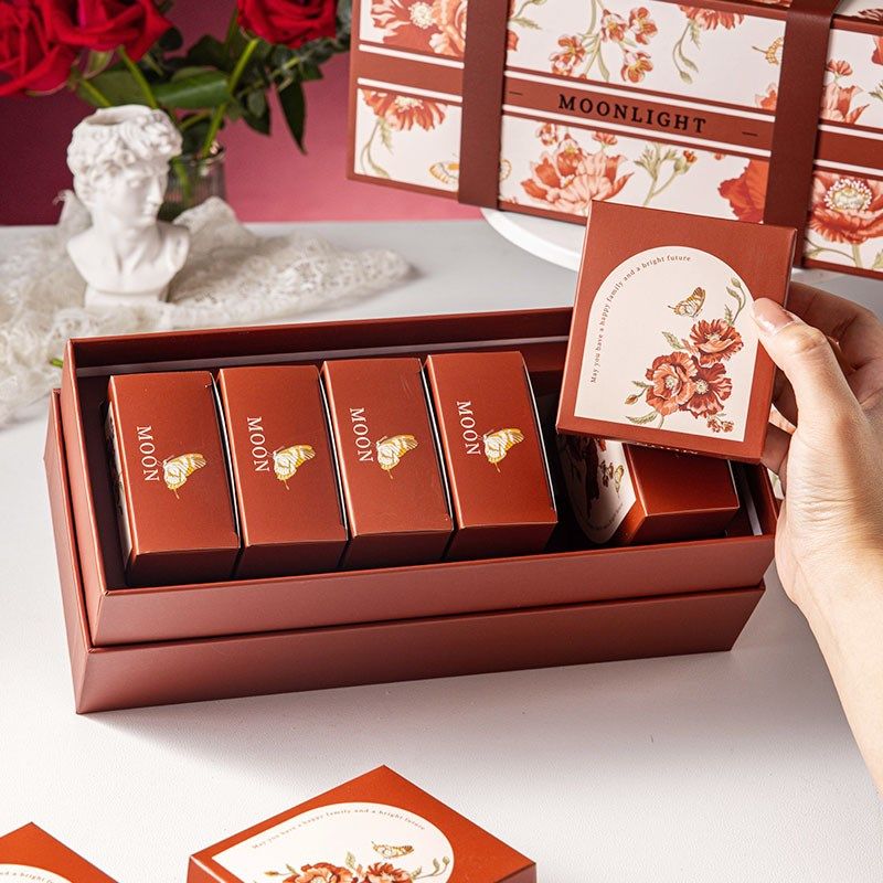 月饼礼盒硬盒包装空冰皮广式苏式中秋4粒6送礼2024新X款礼品盒手,淘宝优惠券,粉丝福利购,淘宝优惠卷