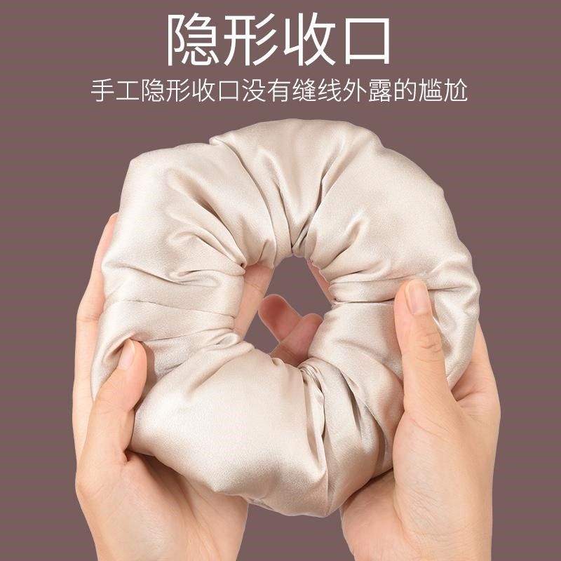 30姆米枕头发圈1k00%真丝桑蚕丝大肠圈填充大波浪睡觉头发绳女睡,淘宝优惠券,粉丝福利购,淘宝优惠卷
