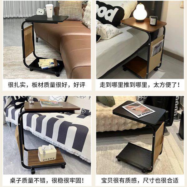 客厅沙发边几创意角几卧室床头置物架可移动带轮茶几阳台接待茶桌,淘宝优惠券,粉丝福利购,淘宝优惠卷