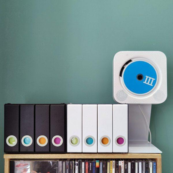 介川家居帕莱德CD盒大容量收纳盒蓝光光盘盒儿童碟片整理盒96片装,淘宝优惠券,粉丝福利购,淘宝优惠卷