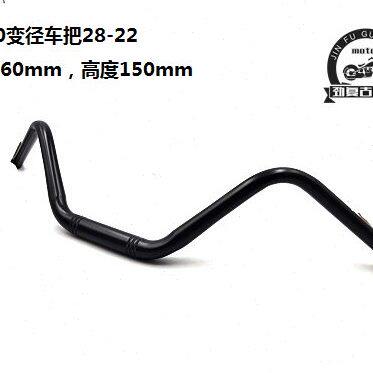 复古改装M把方向把 鑫源400/W650/SR400/鑫源650改装大雁把龙头 - 图2