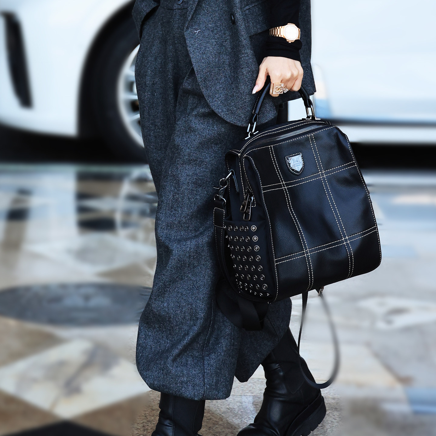 醉牛双肩包女头层牛皮轻便通勤背包大容量旅行单肩斜挎包2026新款,淘宝优惠券,粉丝福利购,淘宝优惠卷