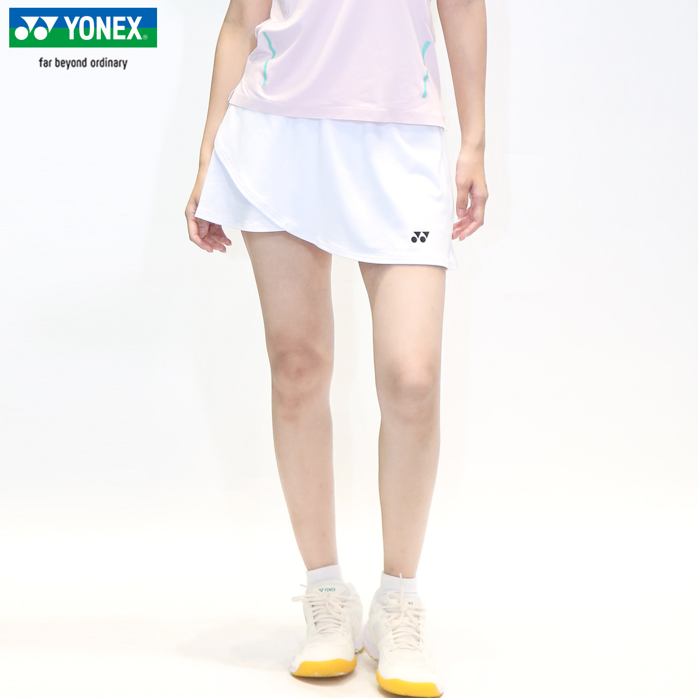 2026新款YONEX/尤尼克斯羽毛球服短裙速干运动yy裙子2200726BCR,淘宝优惠券,粉丝福利购,淘宝优惠卷