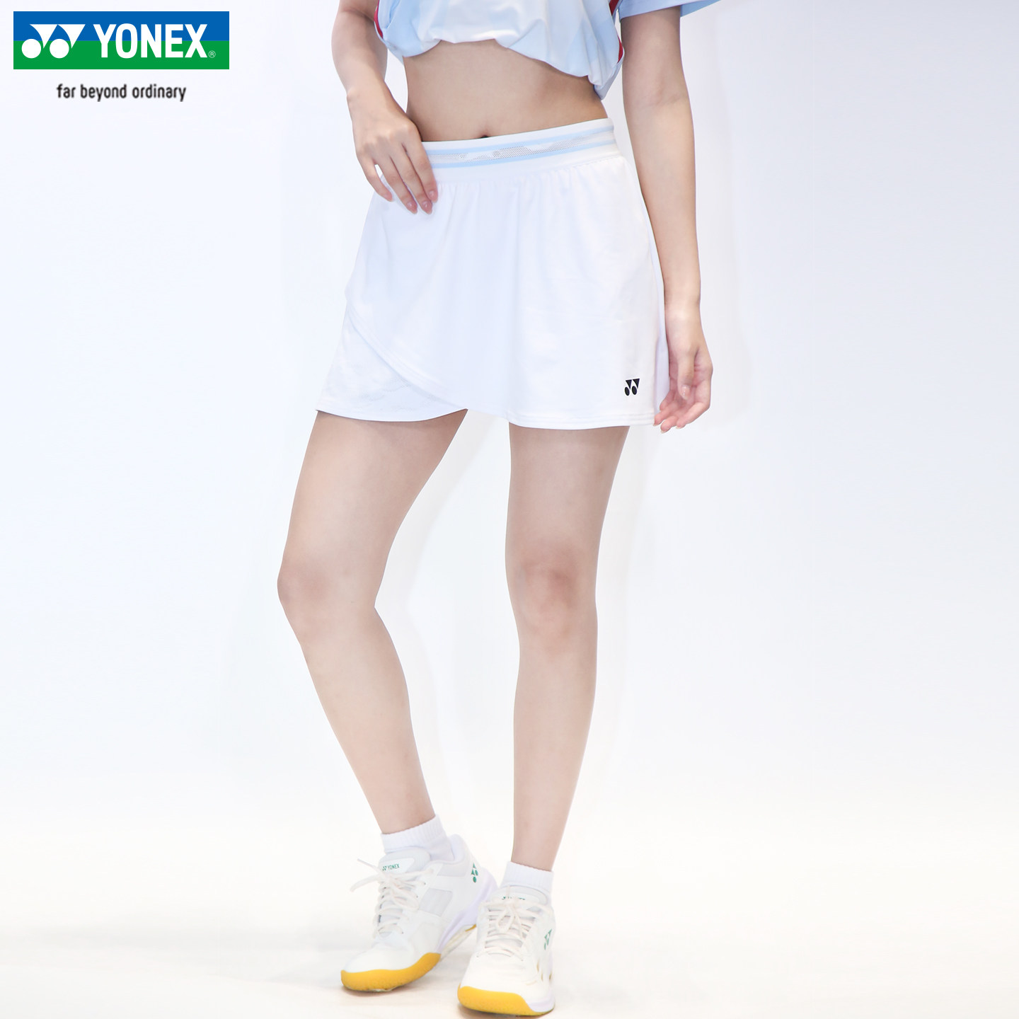2026新款YONEX/尤尼克斯羽毛球服短裙速干运动yy裙子2200726BCR,淘宝优惠券,粉丝福利购,淘宝优惠卷