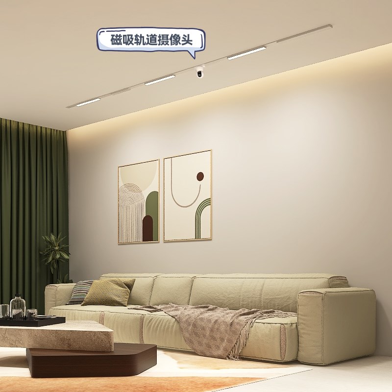 本店专用款 磁吸轨道灯摄像头连接器轨道磁吸连接IOT监控器支架 - 图3