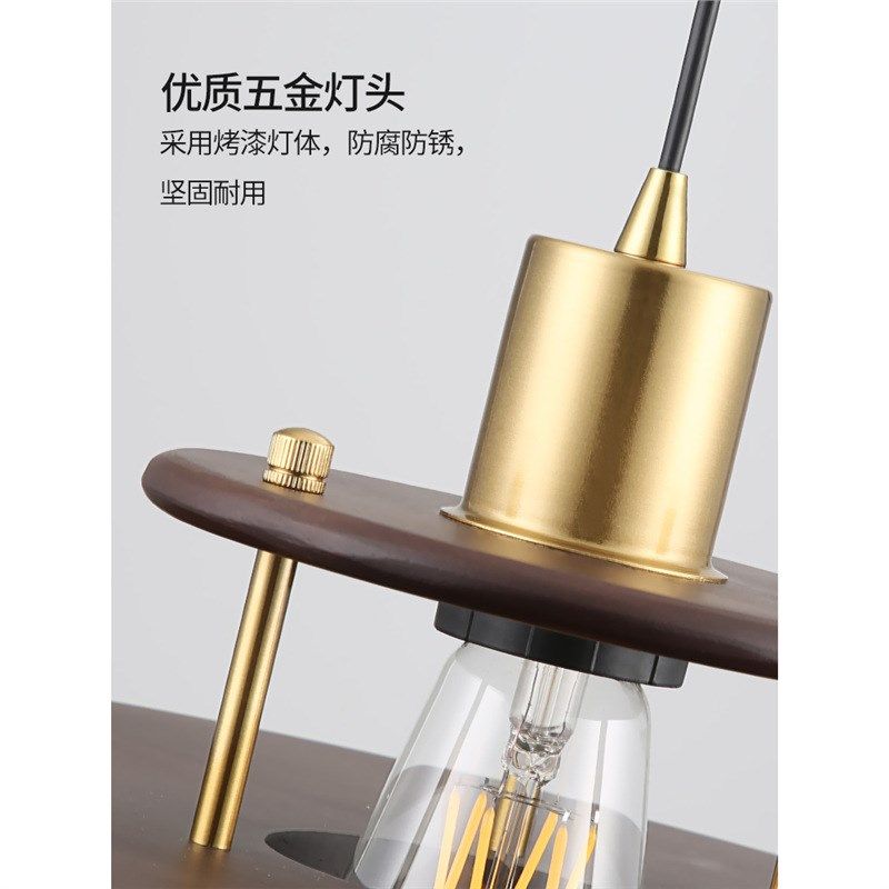 中古南洋风实木餐厅吊灯复古实木吧台餐I桌民宿茶室卧室民宿飞碟,淘宝优惠券,粉丝福利购,淘宝优惠卷