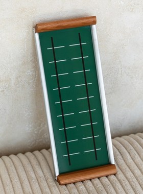 集木室物所实木托j盘长方摆件茶盘餐厅咖啡店餐具礼物耐热玻璃中