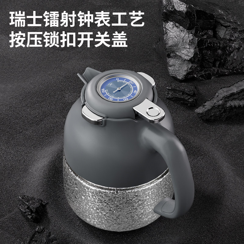 Touye透也钛壶纯钛杯闷茶泡茶保温壶茶水分离高端养生大容量套装,淘宝优惠券,粉丝福利购,淘宝优惠卷