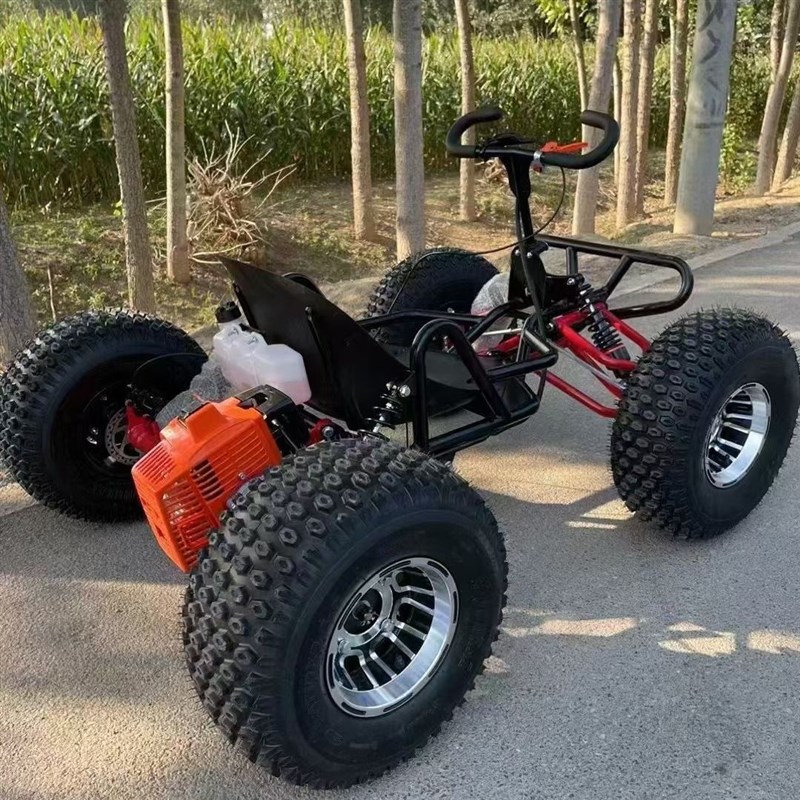 越野卡丁车四行程成年人成人燃油四轮汽油沙滩车儿童漂移户外地形 - 图1