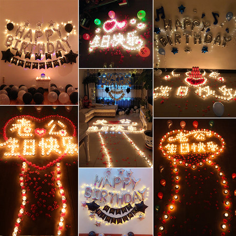 romantic decoration for husband