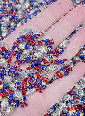 银饰款儿童卡通奥特曼吊坠女款925纯银吊坠一手货源款爆礼物品