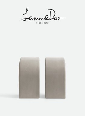 纳茉LD轻奢皮质n书档书靠摆件酒柜客厅玄关书房书立架桌面家居装