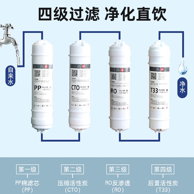商用学校用即热式直饮水机大通量开水器即开温热反渗透过滤净水器 - 图1