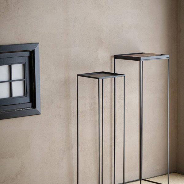 中古花架铁艺乌霁中式置物架茶室落地式托架禅意茶空间摆件花几,淘宝优惠券,粉丝福利购,淘宝优惠卷